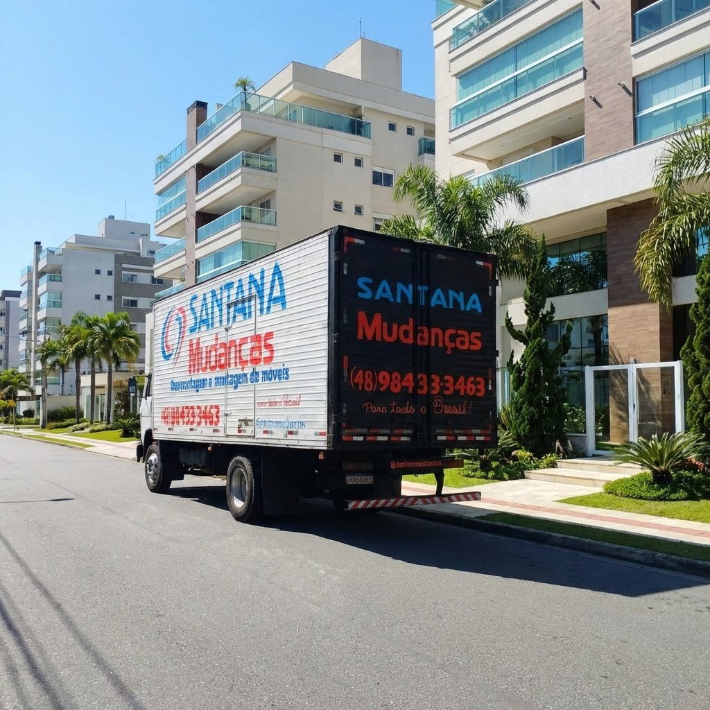 Mudança residencial em andamento